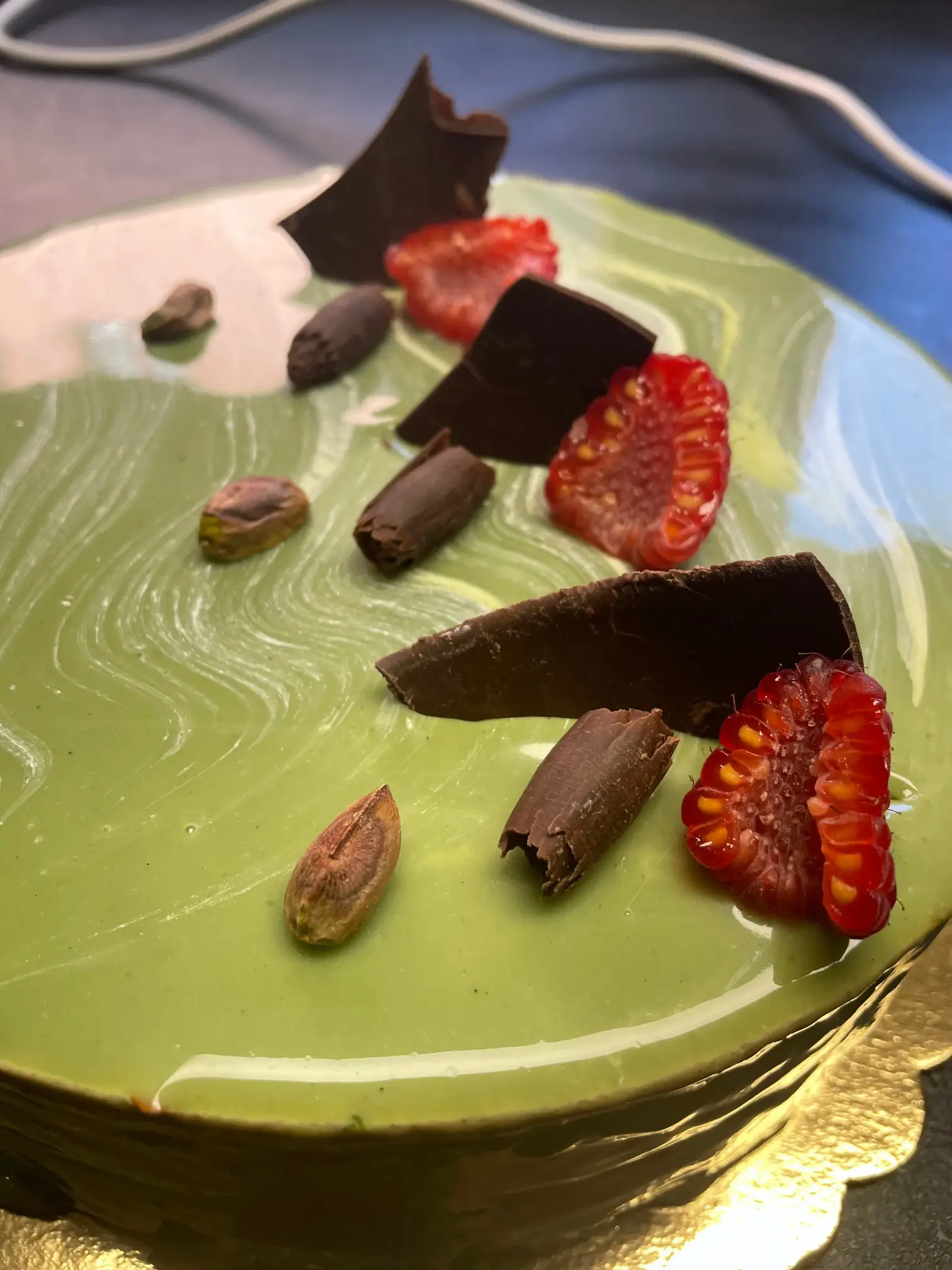 Pisztáciás Málnás Mirror